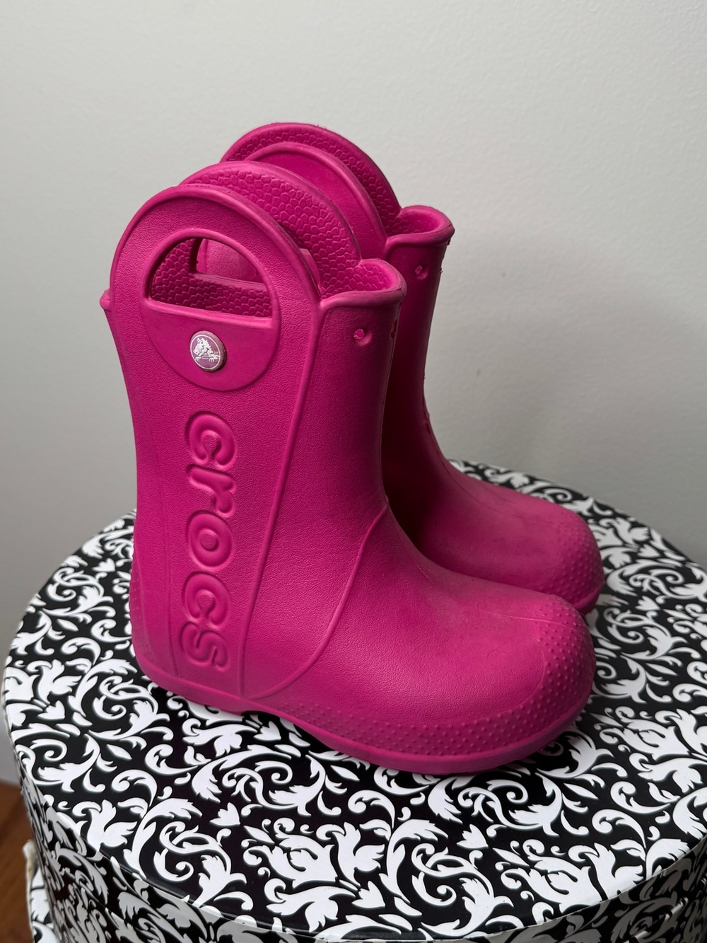 CROCS Rain Boots Toddler size 11